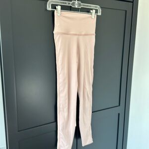 Nike leggings xs blush color